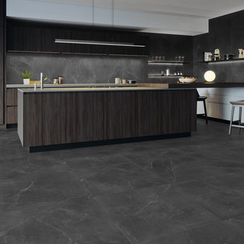 Athens Stone Steel Tile 24x24 Matt Rectified Porcelain Floor and Wall for Interior or Exterior