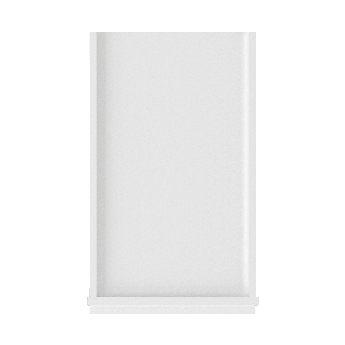 Utility Kitchen Cabinet U1584 Alpina White LessCare 15 in. width 84 in. height 24 in. depth - Kitchen Cabinets