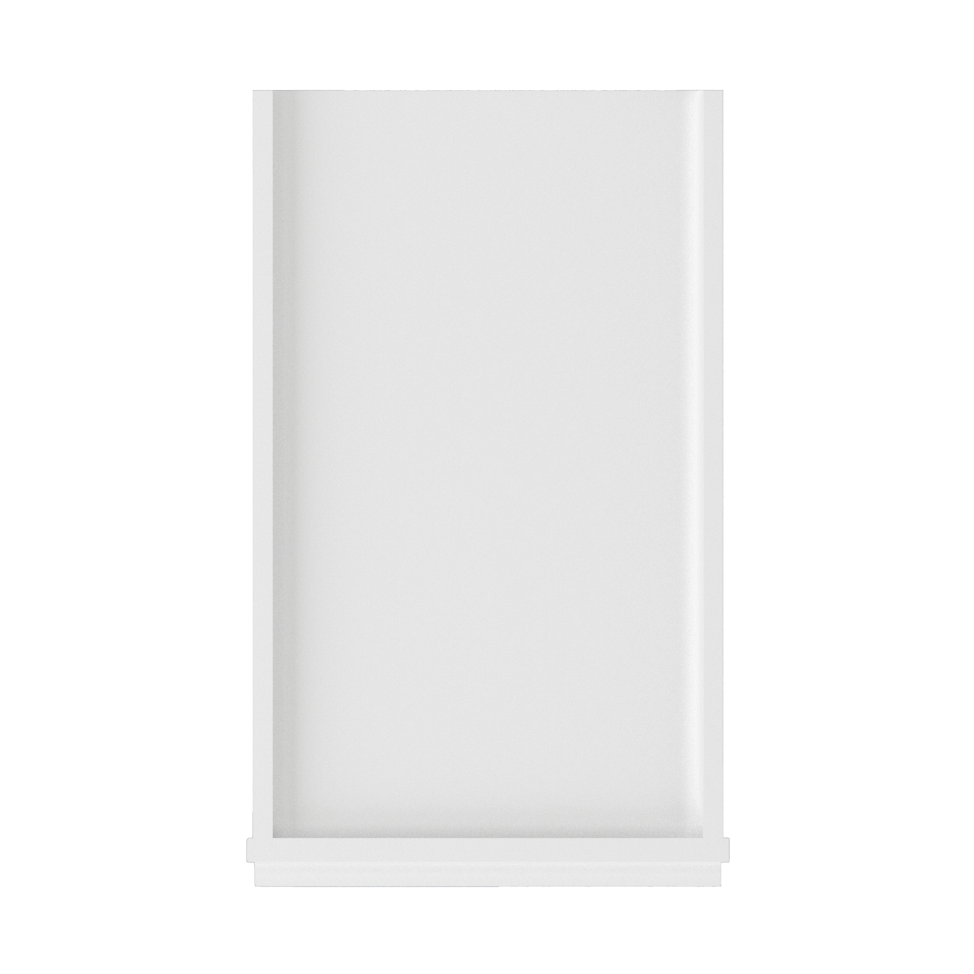 Utility Kitchen Cabinet U1584 Alpina White LessCare 15 in. width 84 in. height 24 in. depth - Kitchen Cabinets