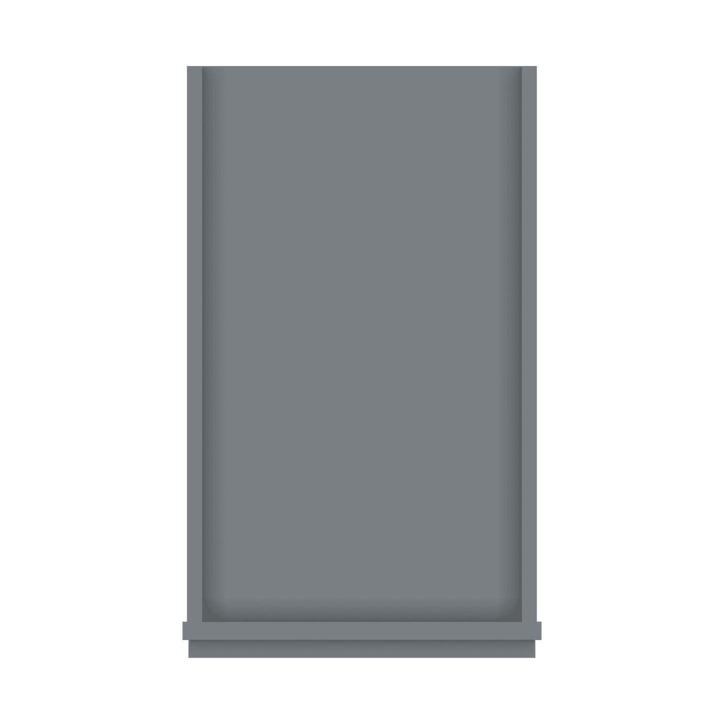 Utility Kitchen Cabinet U1584 Colonial Gray LessCare 15 in. width 84 in. height 24 in. depth - Kitchen Cabinets
