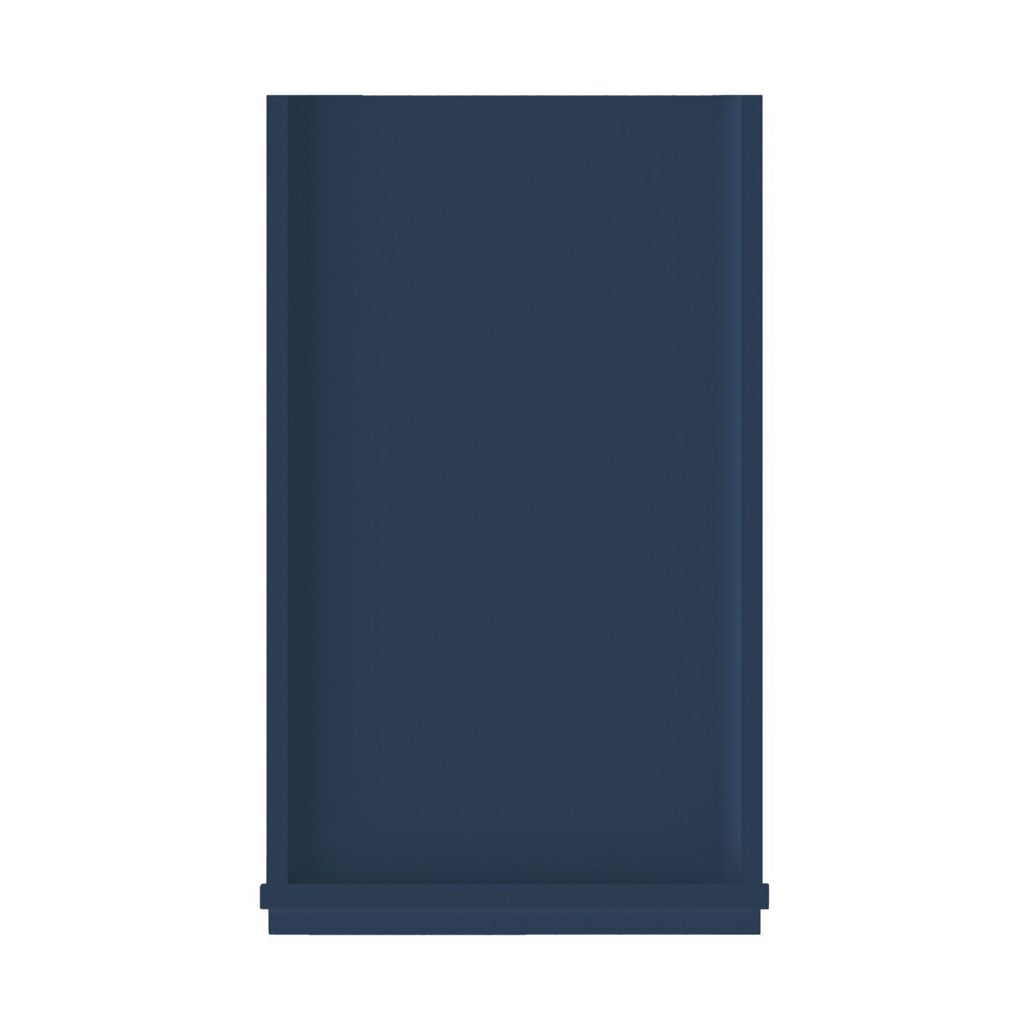 Utility Kitchen Cabinet U1584 Danbury Blue LessCare 15 in. width 84 in. height 24 in. depth - Kitchen Cabinets