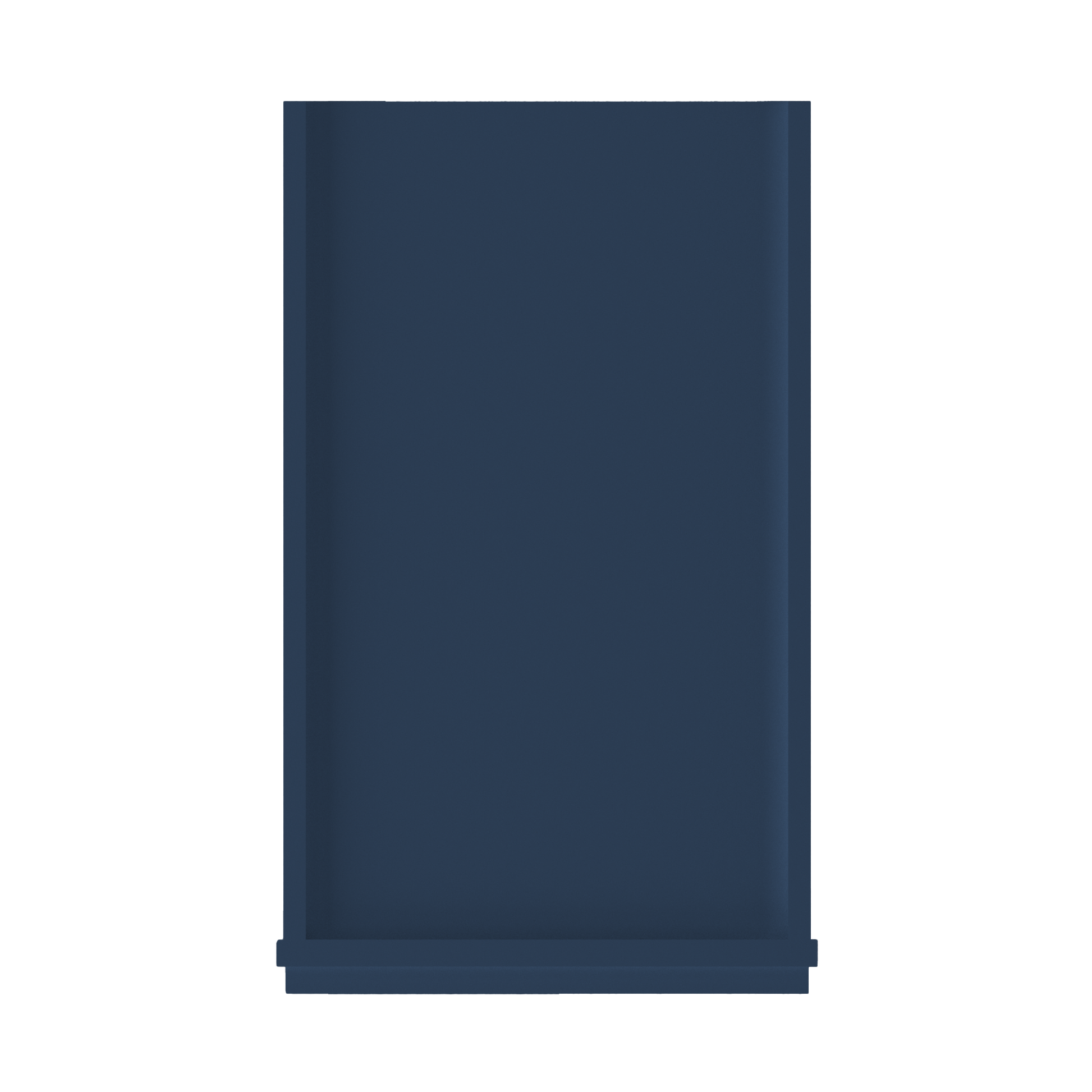 Utility Kitchen Cabinet U1584 Danbury Blue LessCare 15 in. width 84 in. height 24 in. depth - Kitchen Cabinets