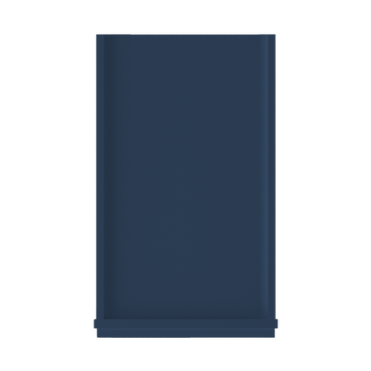 Utility Kitchen Cabinet U1584 Danbury Blue LessCare 15 in. width 84 in. height 24 in. depth - Kitchen Cabinets