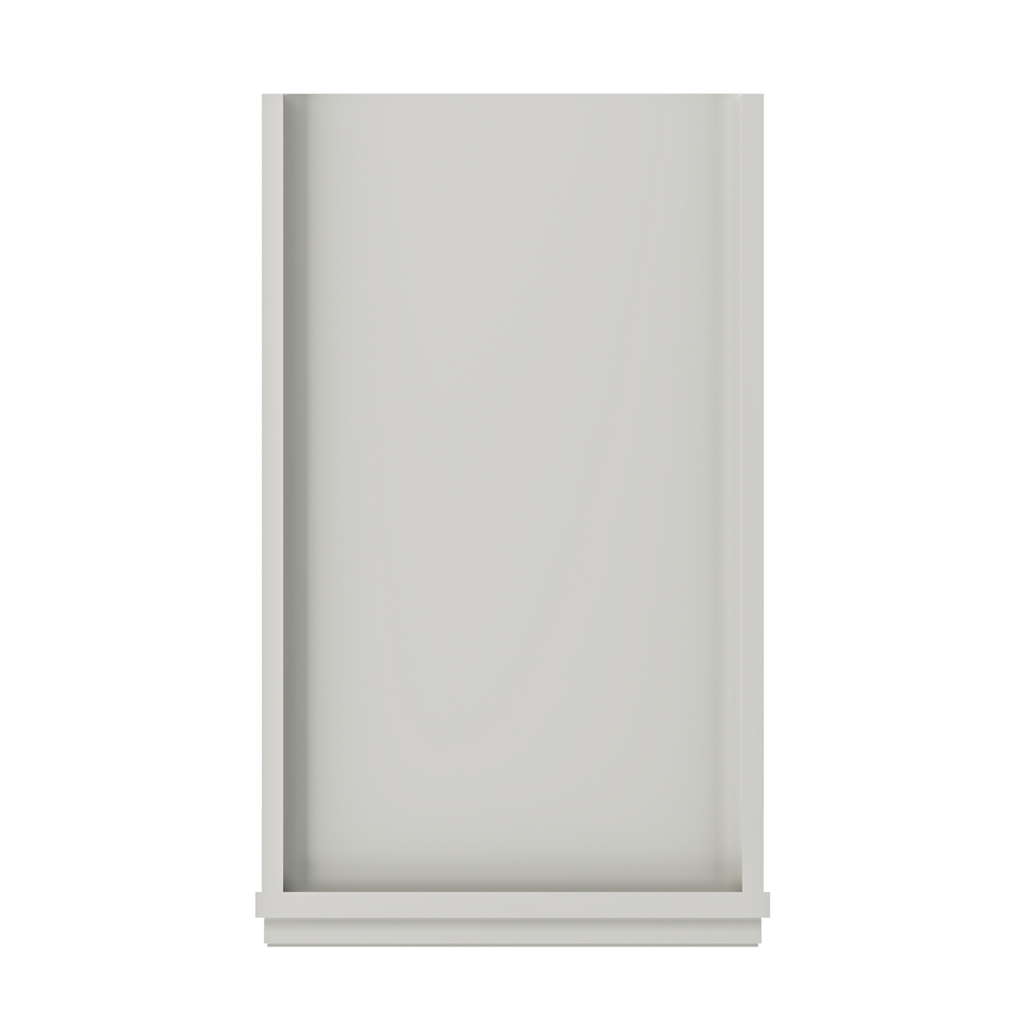 Utility Kitchen Cabinet U1584 Milan Pearl 15 in. width 84 in. height 24 in. depth - Kitchen Cabinets