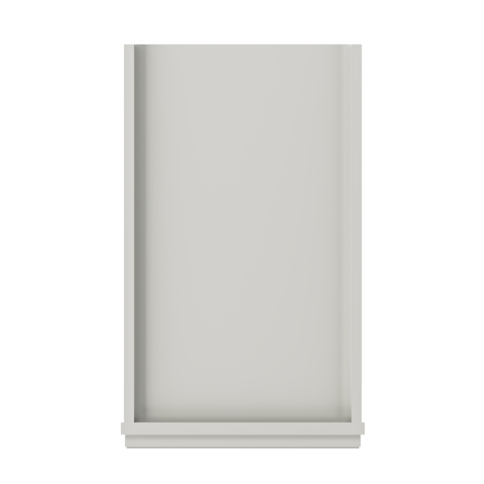 Utility Kitchen Cabinet U1584 Milan Pearl 15 in. width 84 in. height 24 in. depth - Kitchen Cabinets