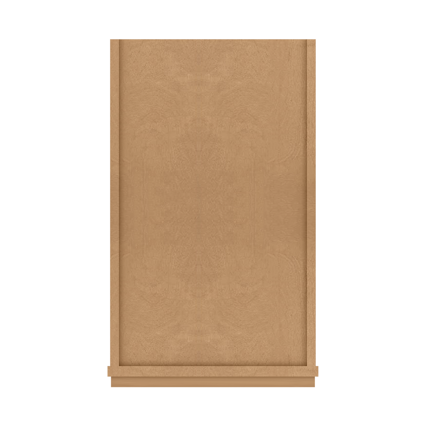 Utility Kitchen Cabinet U1584 Shaker Toffee LessCare 15 in. width 84 in. height 24 in. depth - Kitchen Cabinets