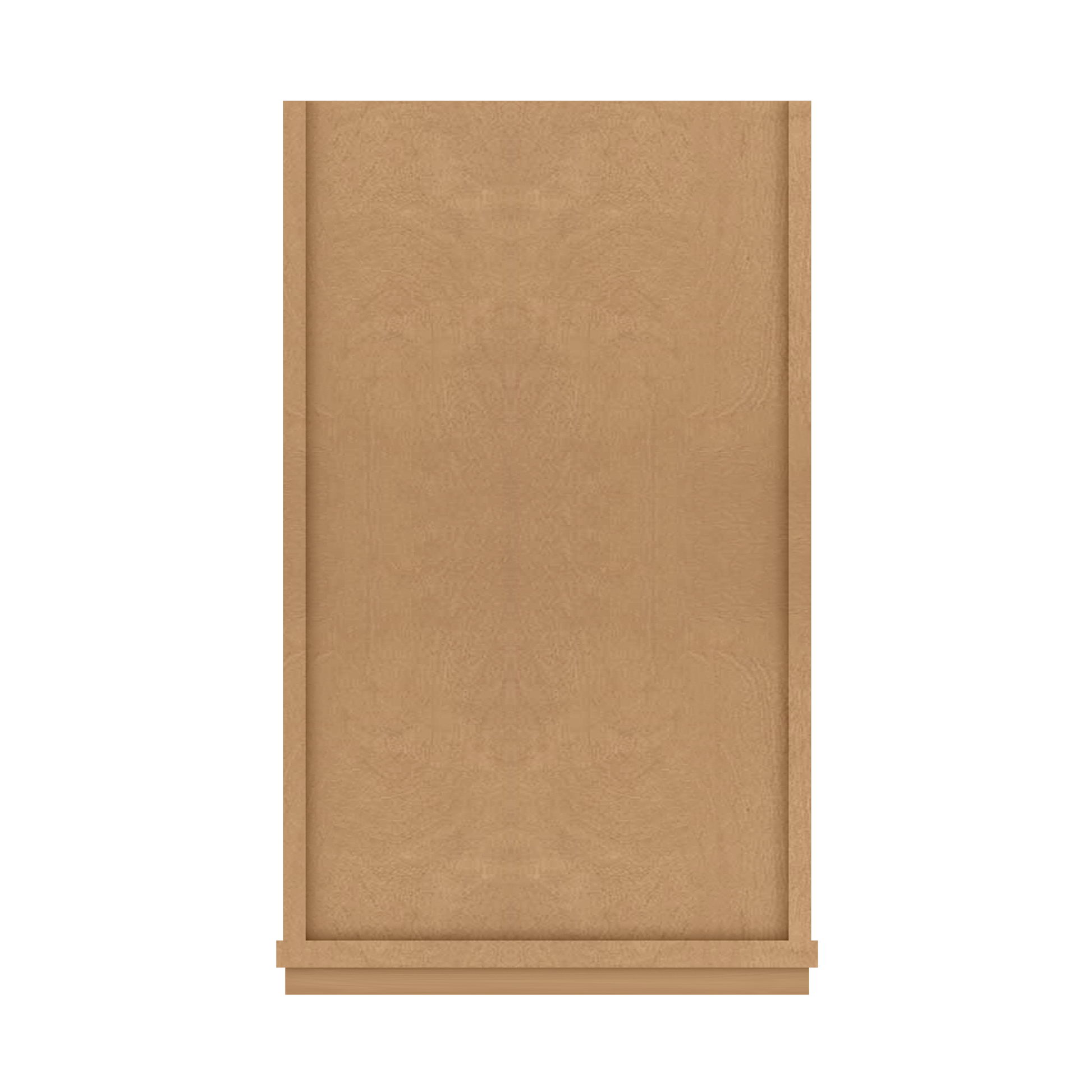 Utility Kitchen Cabinet U1584 Shaker Toffee LessCare 15 in. width 84 in. height 24 in. depth - Kitchen Cabinets