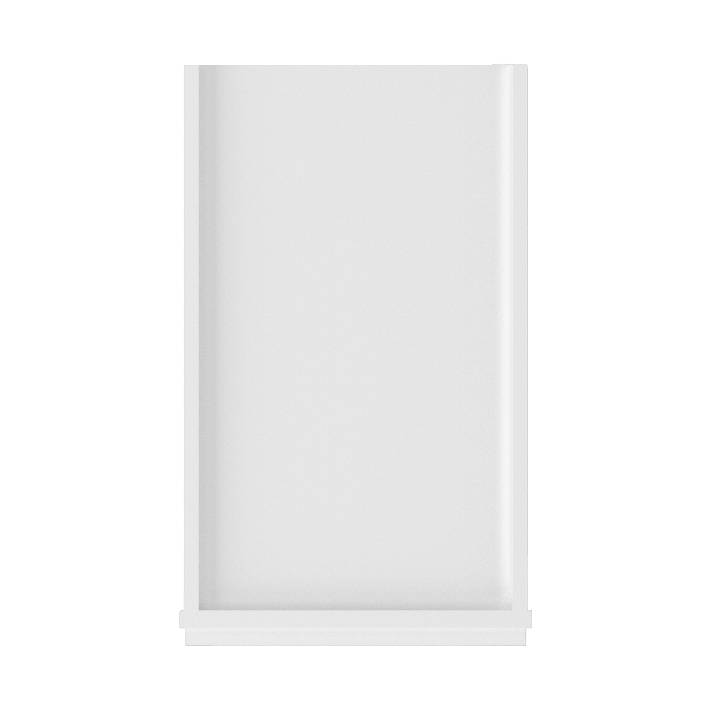 Utility Kitchen Cabinet U1590 Alpina White LessCare 15 in. width 90 in. height 24 in. depth - Kitchen Cabinets