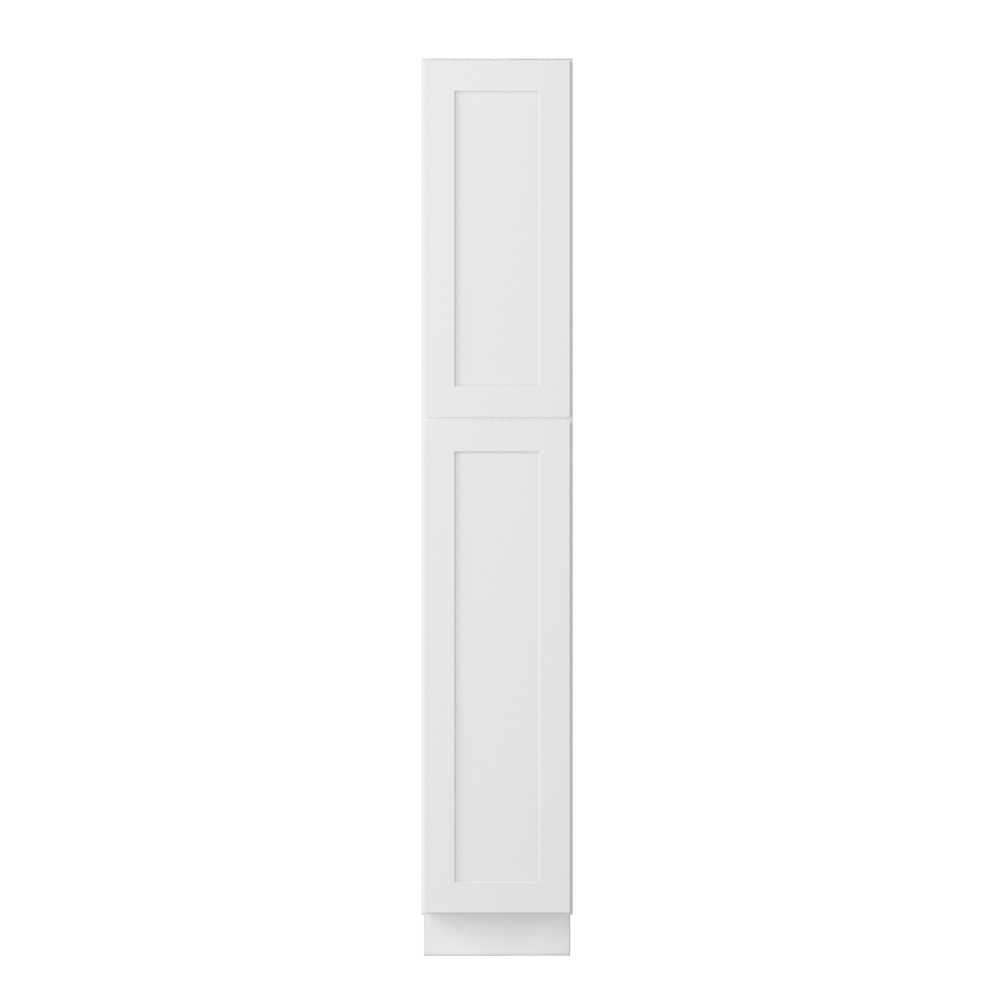 Utility Kitchen Cabinet U1590 Alpina White LessCare 15 in. width 90 in. height 24 in. depth - Kitchen Cabinets
