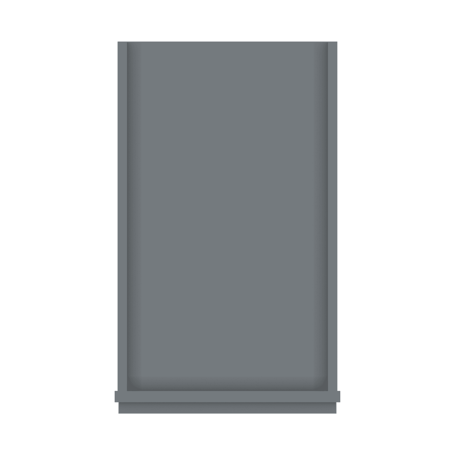 Utility Kitchen Cabinet U1590 Colonial Gray LessCare 15 in. width 90 in. height 24 in. depth - Kitchen Cabinets