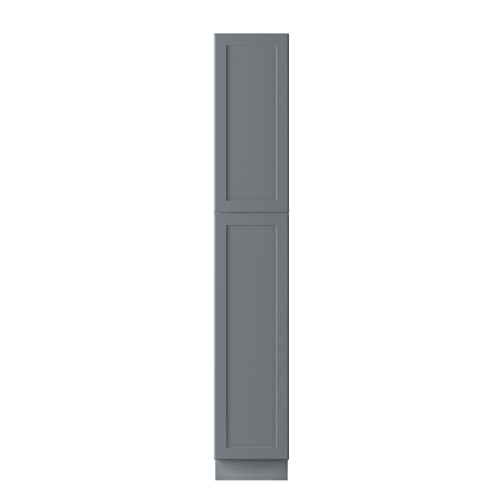 Utility Kitchen Cabinet U1590 Colonial Gray LessCare 15 in. width 90 in. height 24 in. depth - Kitchen Cabinets