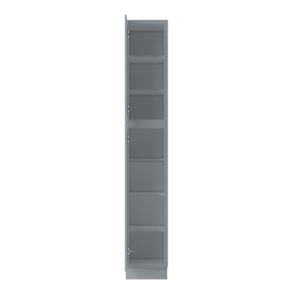 Utility Kitchen Cabinet U1590 Colonial Gray LessCare 15 in. width 90 in. height 24 in. depth - Kitchen Cabinets