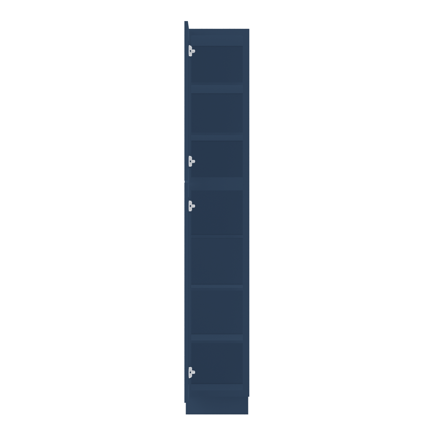 Utility Kitchen Cabinet U1590 Danbury Blue LessCare 15 in. width 90 in. height 24 in. depth - Kitchen Cabinets