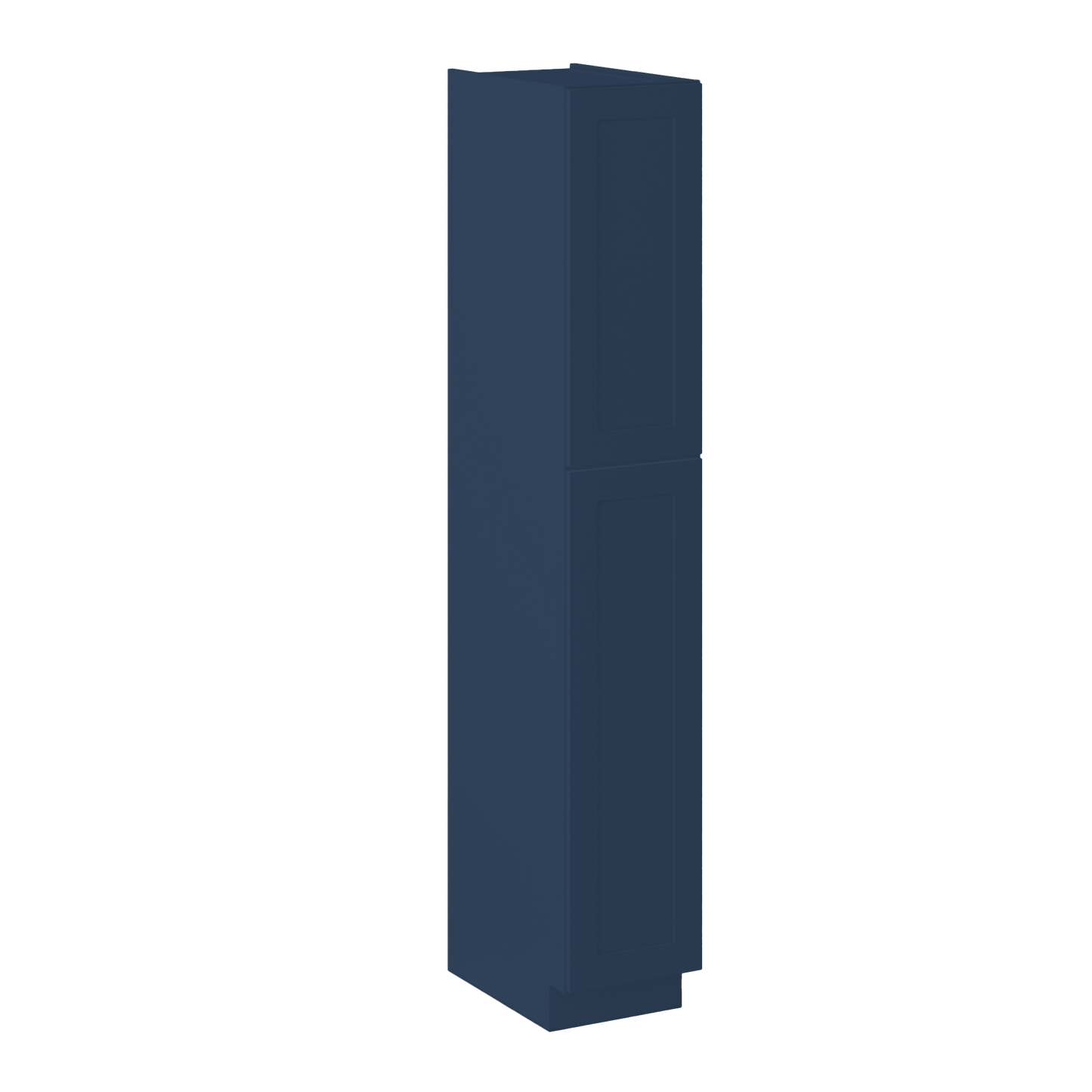 Utility Kitchen Cabinet U1590 Danbury Blue LessCare 15 in. width 90 in. height 24 in. depth - Kitchen Cabinets