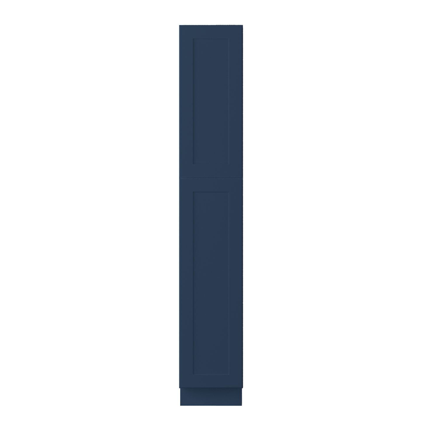 Utility Kitchen Cabinet U1590 Danbury Blue LessCare 15 in. width 90 in. height 24 in. depth - Kitchen Cabinets