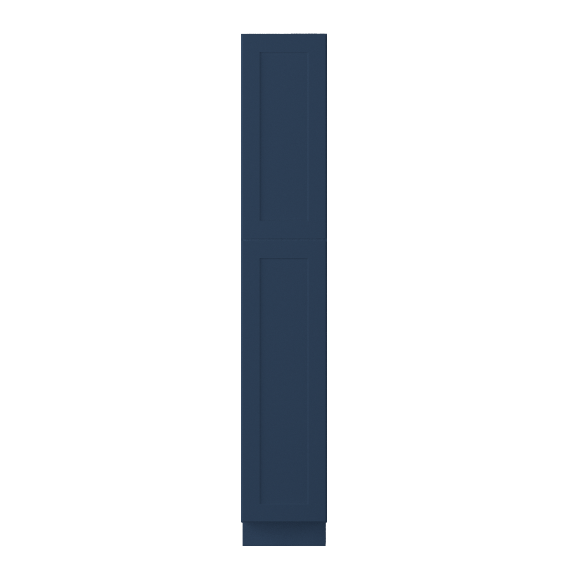 Utility Kitchen Cabinet U1590 Danbury Blue LessCare 15 in. width 90 in. height 24 in. depth - Kitchen Cabinets
