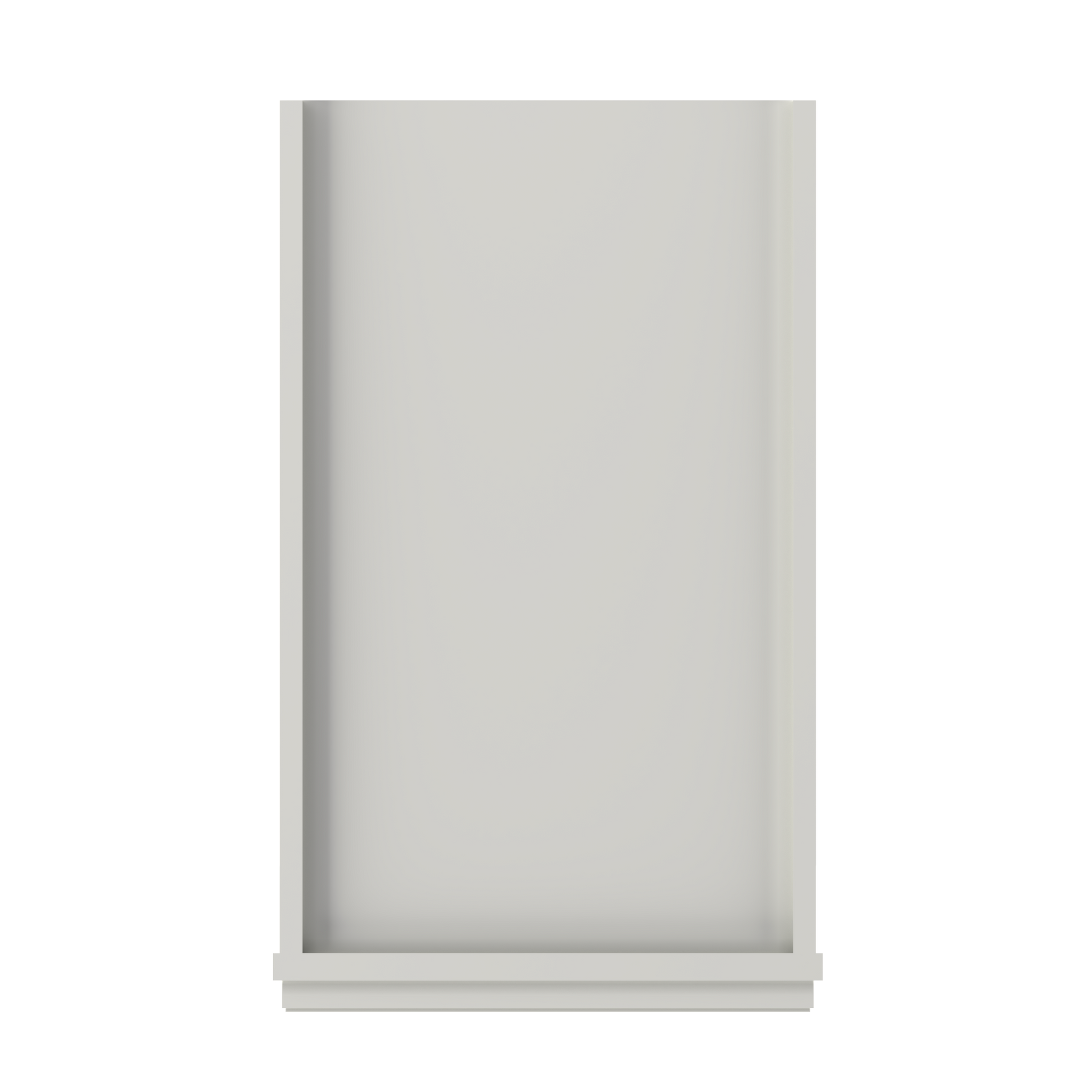 Utility Kitchen Cabinet U1590 Milan Pearl 15 in. width 90 in. height 24 in. depth - Kitchen Cabinets