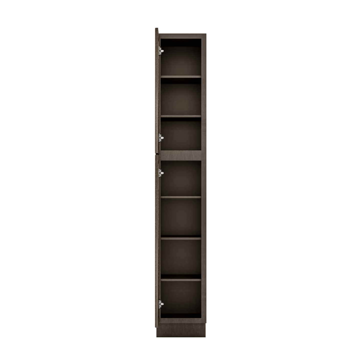 Utility Kitchen Cabinet U1590 Milan Slate 15 in. width 90 in. height 24 in. depth - Kitchen Cabinets