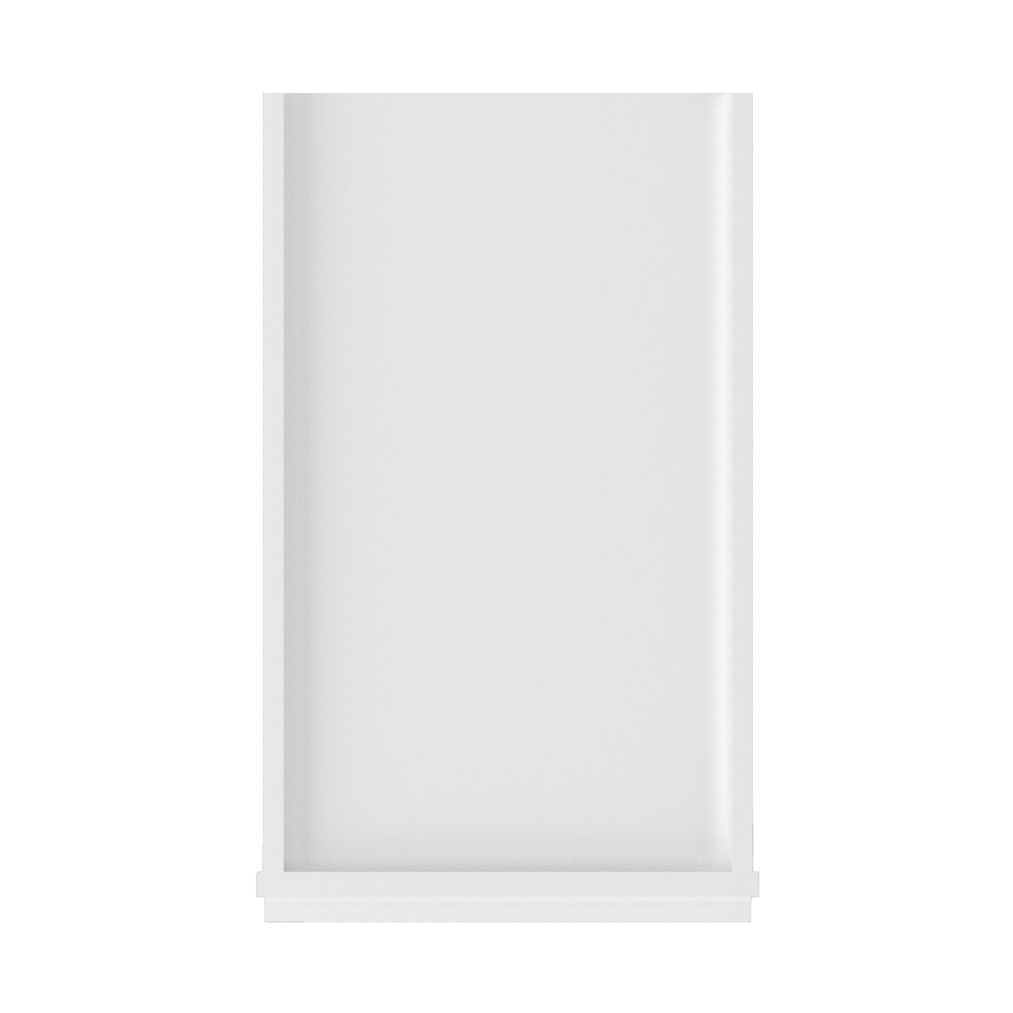 Utility Kitchen Cabinet U1596 Alpina White LessCare 15 in. width 96 in. height 24 in. depth - Kitchen Cabinets