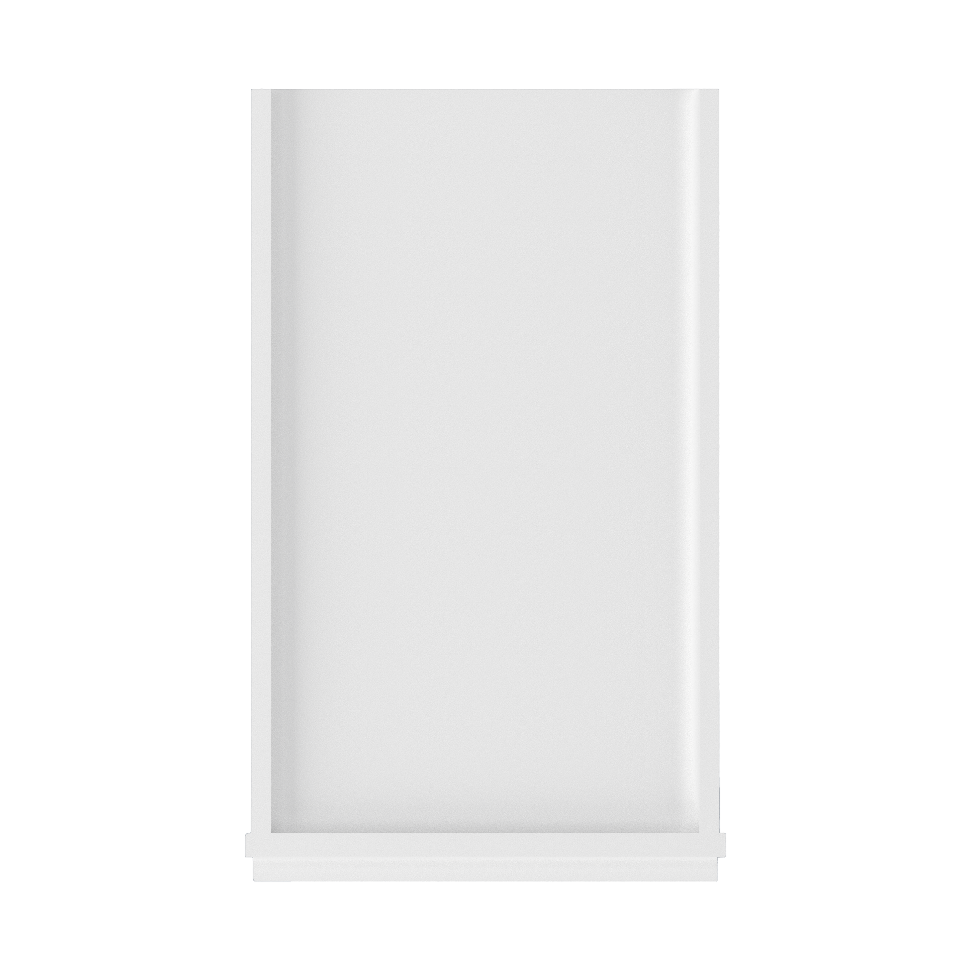 Utility Kitchen Cabinet U1596 Alpina White LessCare 15 in. width 96 in. height 24 in. depth - Kitchen Cabinets