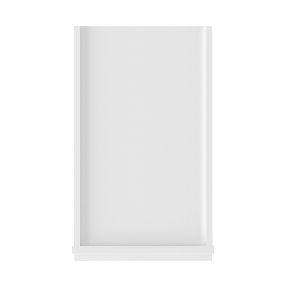 Utility Kitchen Cabinet U1596 Alpina White LessCare 15 in. width 96 in. height 24 in. depth - Kitchen Cabinets