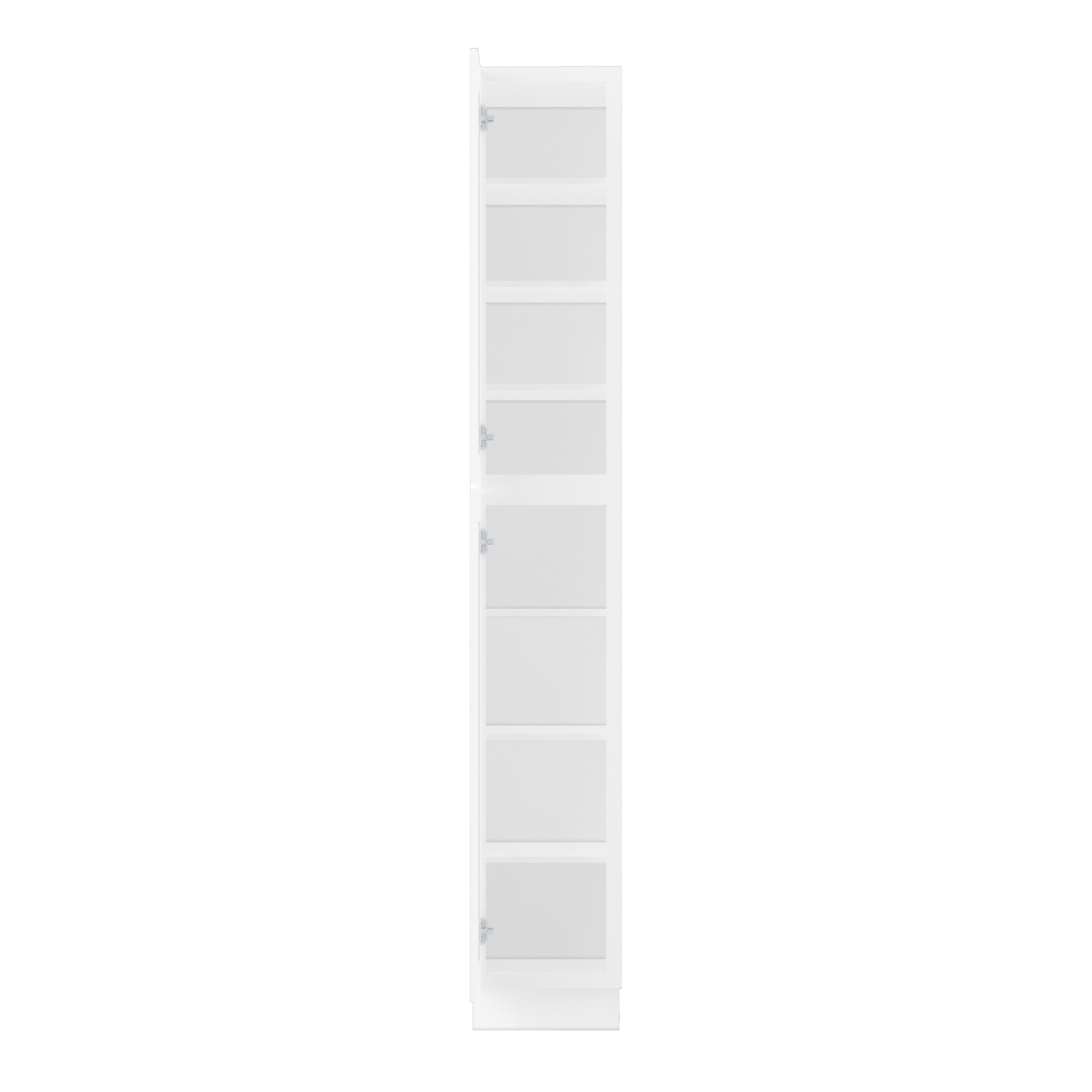 Utility Kitchen Cabinet U1596 Alpina White LessCare 15 in. width 96 in. height 24 in. depth - Kitchen Cabinets