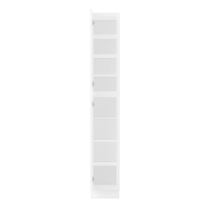 Utility Kitchen Cabinet U1596 Alpina White LessCare 15 in. width 96 in. height 24 in. depth - Kitchen Cabinets