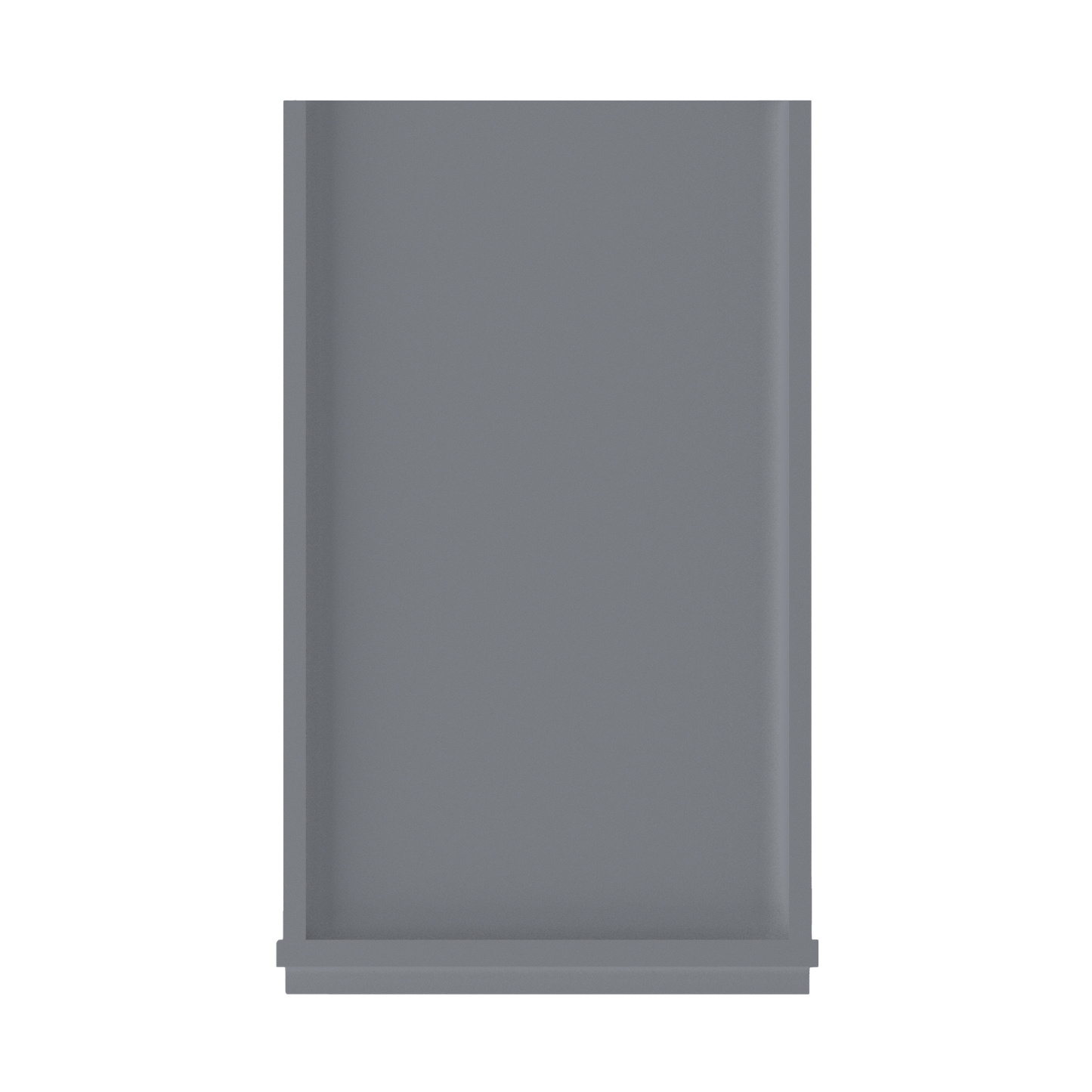 Utility Kitchen Cabinet U1596 Colonial Gray LessCare 15 in. width 96 in. height 24 in. depth - Kitchen Cabinets