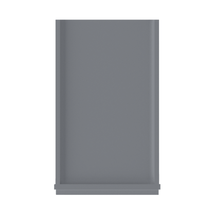 Utility Kitchen Cabinet U1596 Colonial Gray LessCare 15 in. width 96 in. height 24 in. depth - Kitchen Cabinets