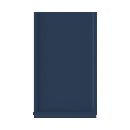 Utility Kitchen Cabinet U1596 Danbury Blue LessCare 15 in. width 96 in. height 24 in. depth - Kitchen Cabinets