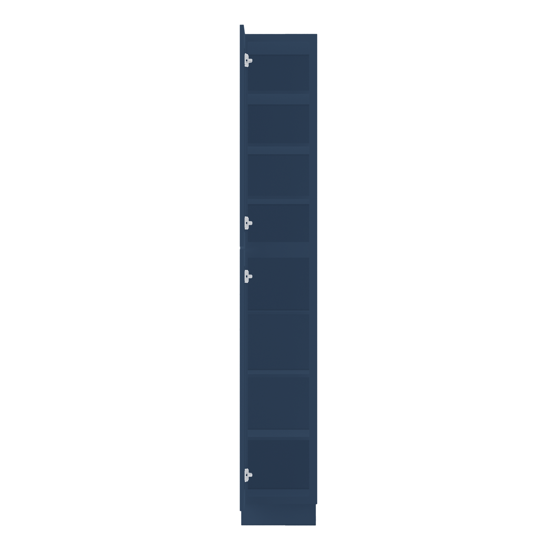 Utility Kitchen Cabinet U1596 Danbury Blue LessCare 15 in. width 96 in. height 24 in. depth - Kitchen Cabinets