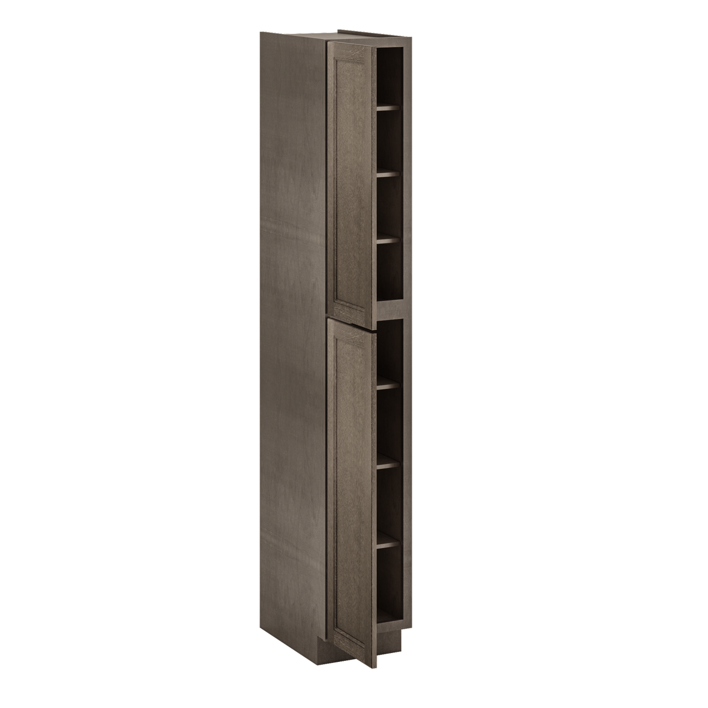 Utility Kitchen Cabinet U1596 Milan Slate 15 in. width 96 in. height 24 in. depth - Kitchen Cabinets