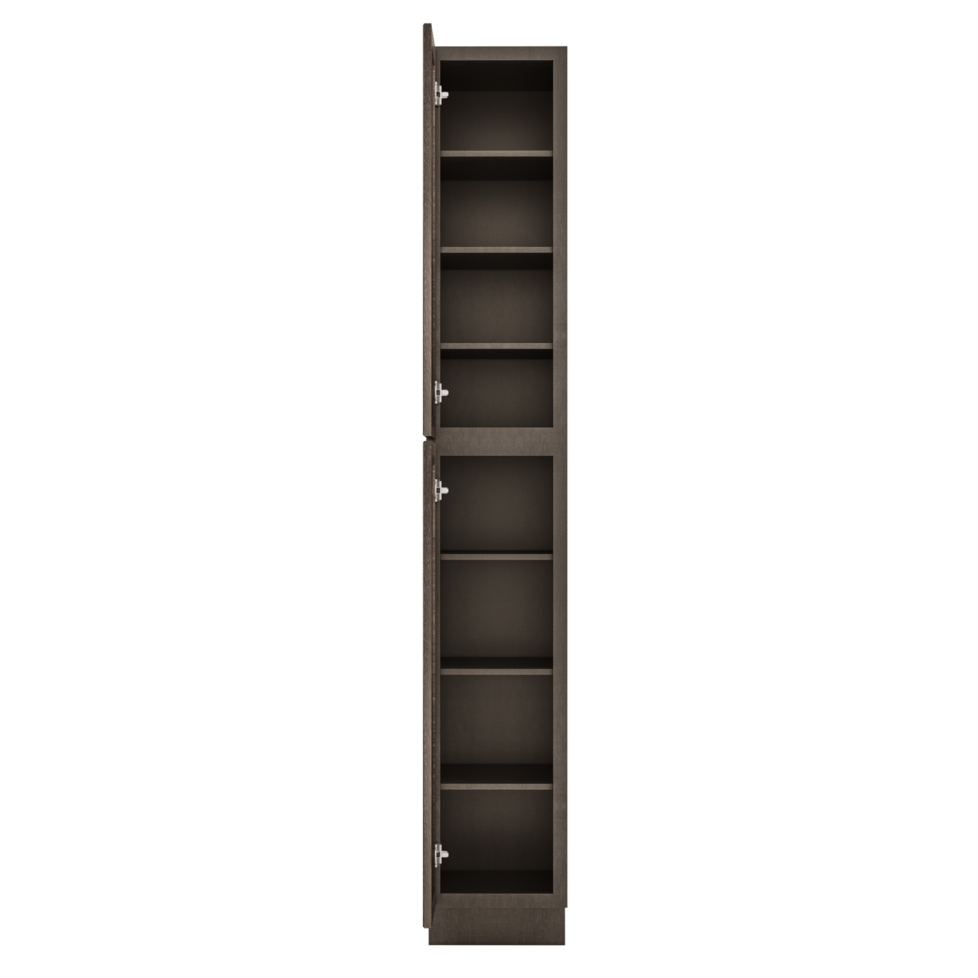 Utility Kitchen Cabinet U1596 Milan Slate 15 in. width 96 in. height 24 in. depth - Kitchen Cabinets