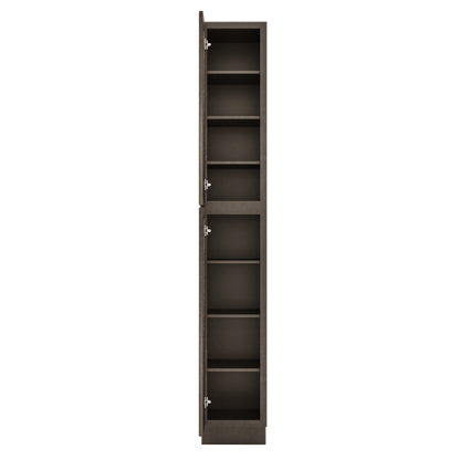 Utility Kitchen Cabinet U1596 Milan Slate 15 in. width 96 in. height 24 in. depth - Kitchen Cabinets