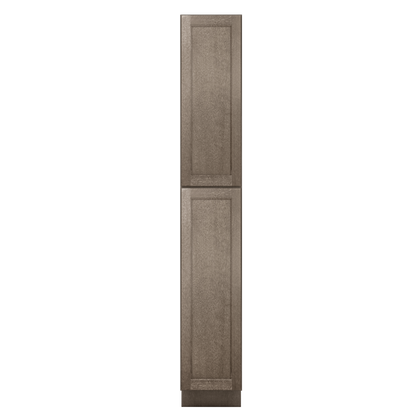 Utility Kitchen Cabinet U1596 Milan Slate 15 in. width 96 in. height 24 in. depth - Kitchen Cabinets