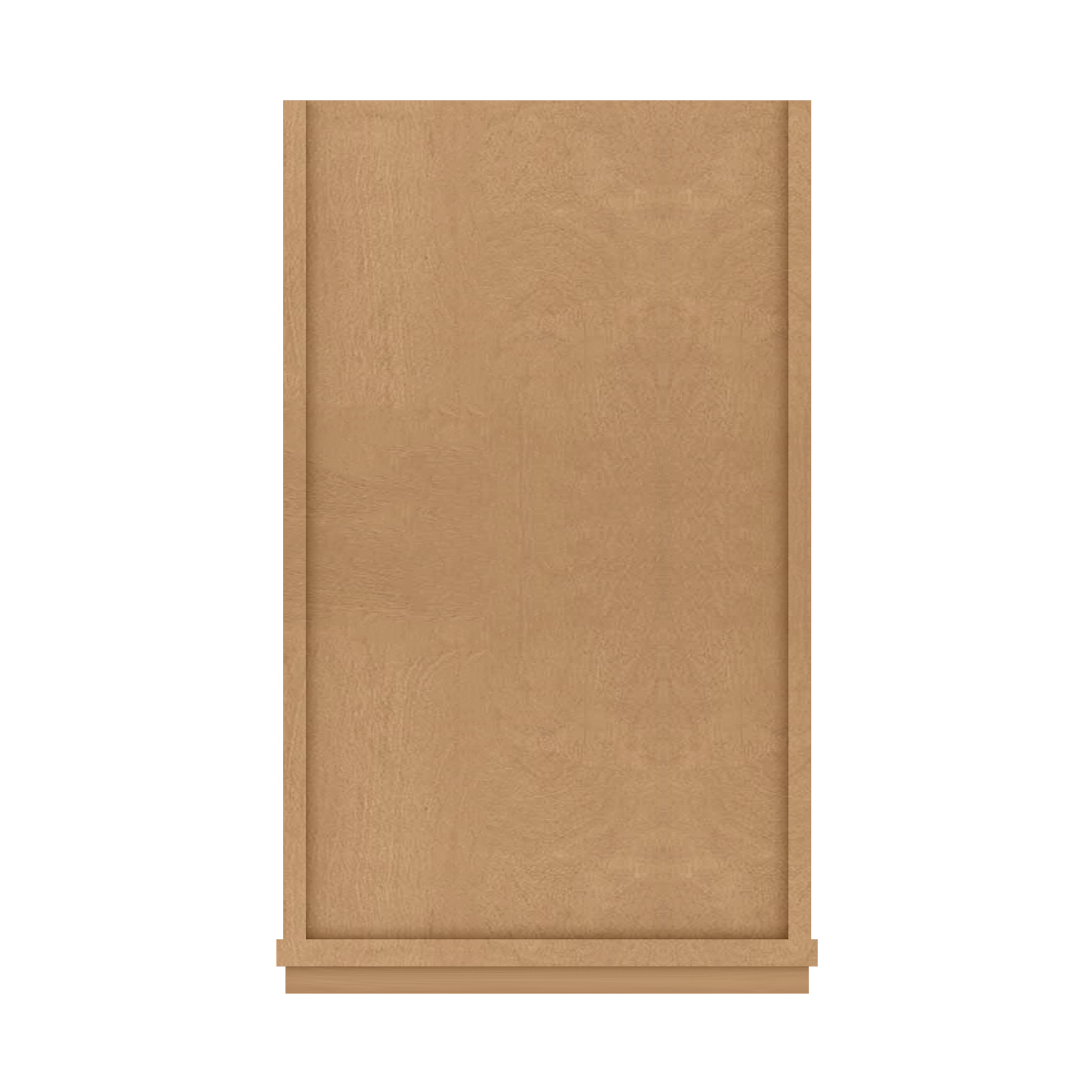 Utility Kitchen Cabinet U1596 Shaker Toffee LessCare 15 in. width 96 in. height 24 in. depth - Kitchen Cabinets