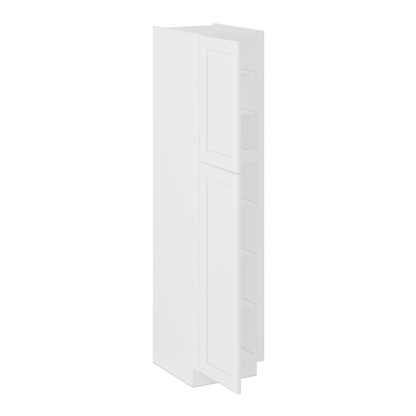 Utility Kitchen Cabinet U1884 Alpina White LessCare 18 in. width 84 in. height 24 in. depth - Kitchen Cabinets