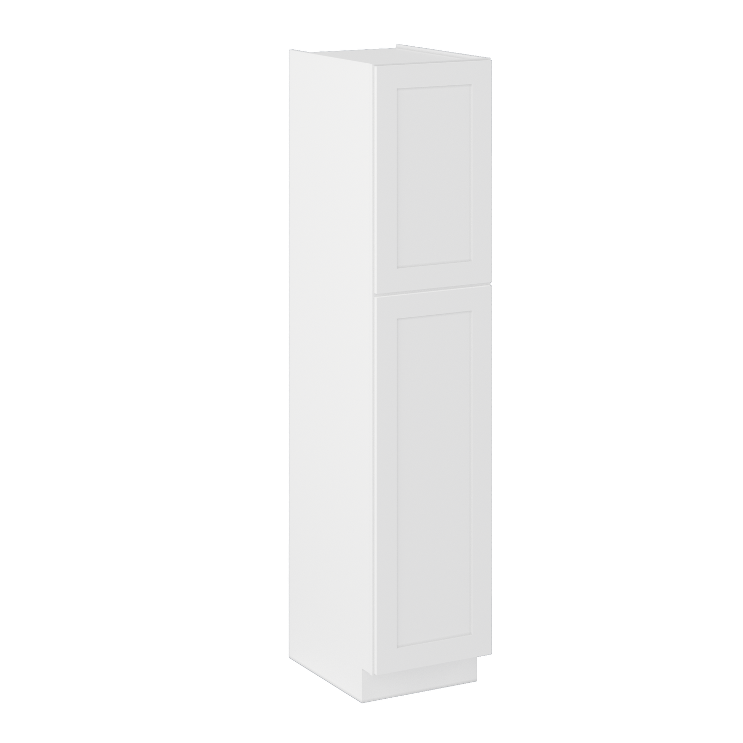 Utility Kitchen Cabinet U1884 Alpina White LessCare 18 in. width 84 in. height 24 in. depth - Kitchen Cabinets