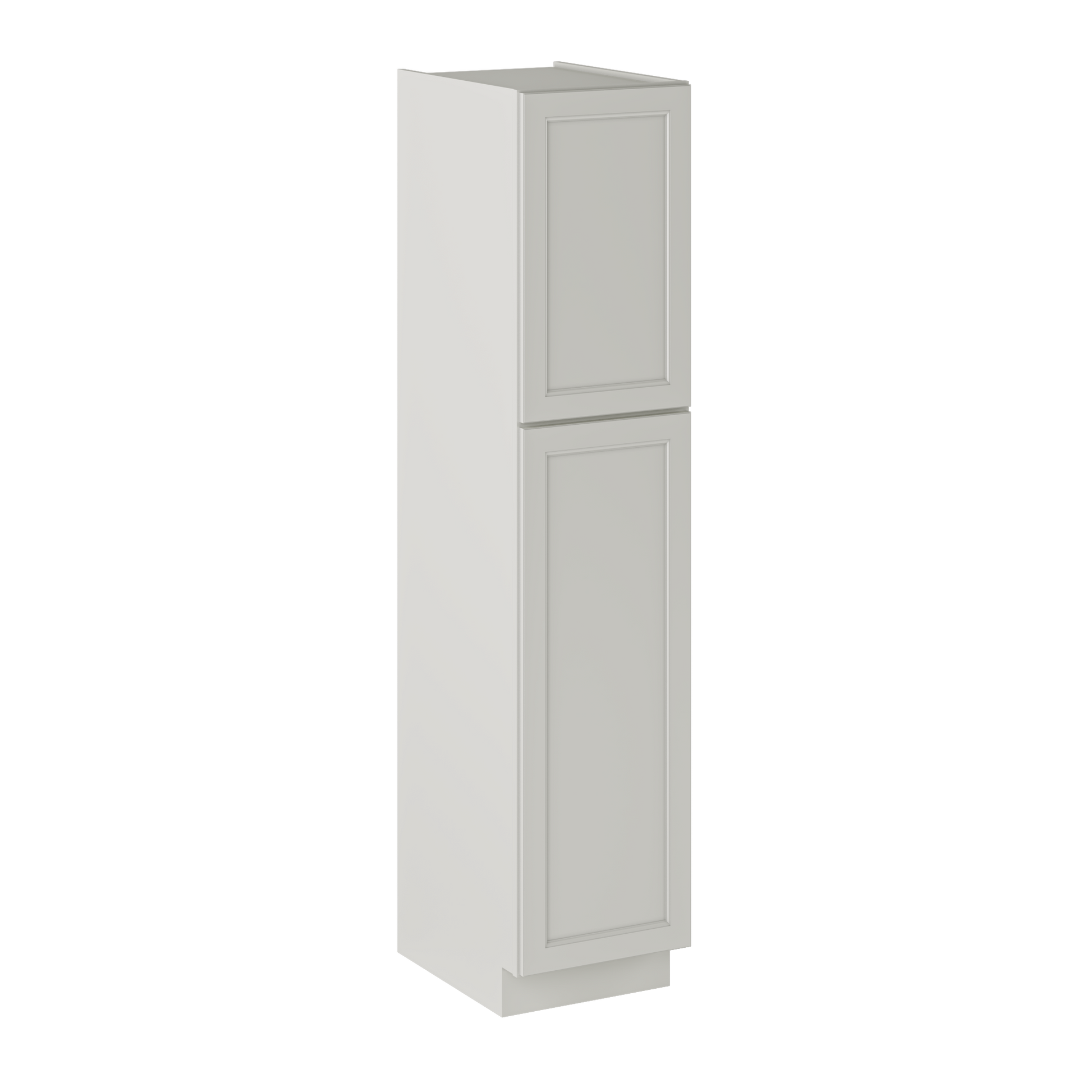 Utility Kitchen Cabinet U1884 Milan Pearl 18 in. width 84 in. height 24 in. depth - Kitchen Cabinets