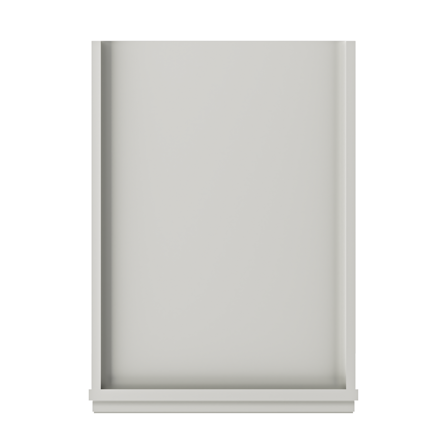 Utility Kitchen Cabinet U1884 Milan Pearl 18 in. width 84 in. height 24 in. depth - Kitchen Cabinets