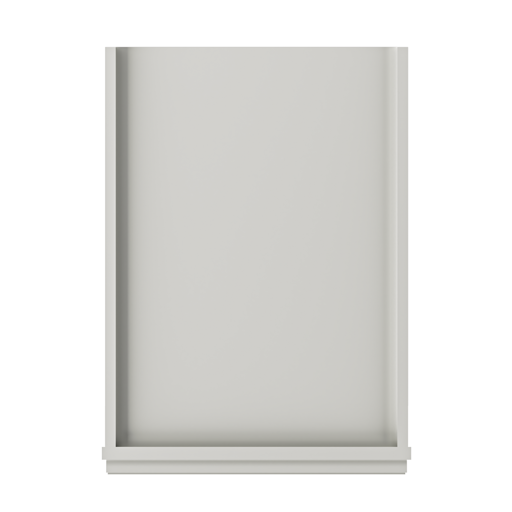 Utility Kitchen Cabinet U1884 Milan Pearl 18 in. width 84 in. height 24 in. depth - Kitchen Cabinets