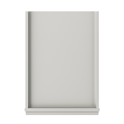 Utility Kitchen Cabinet U1884 Milan Pearl 18 in. width 84 in. height 24 in. depth - Kitchen Cabinets