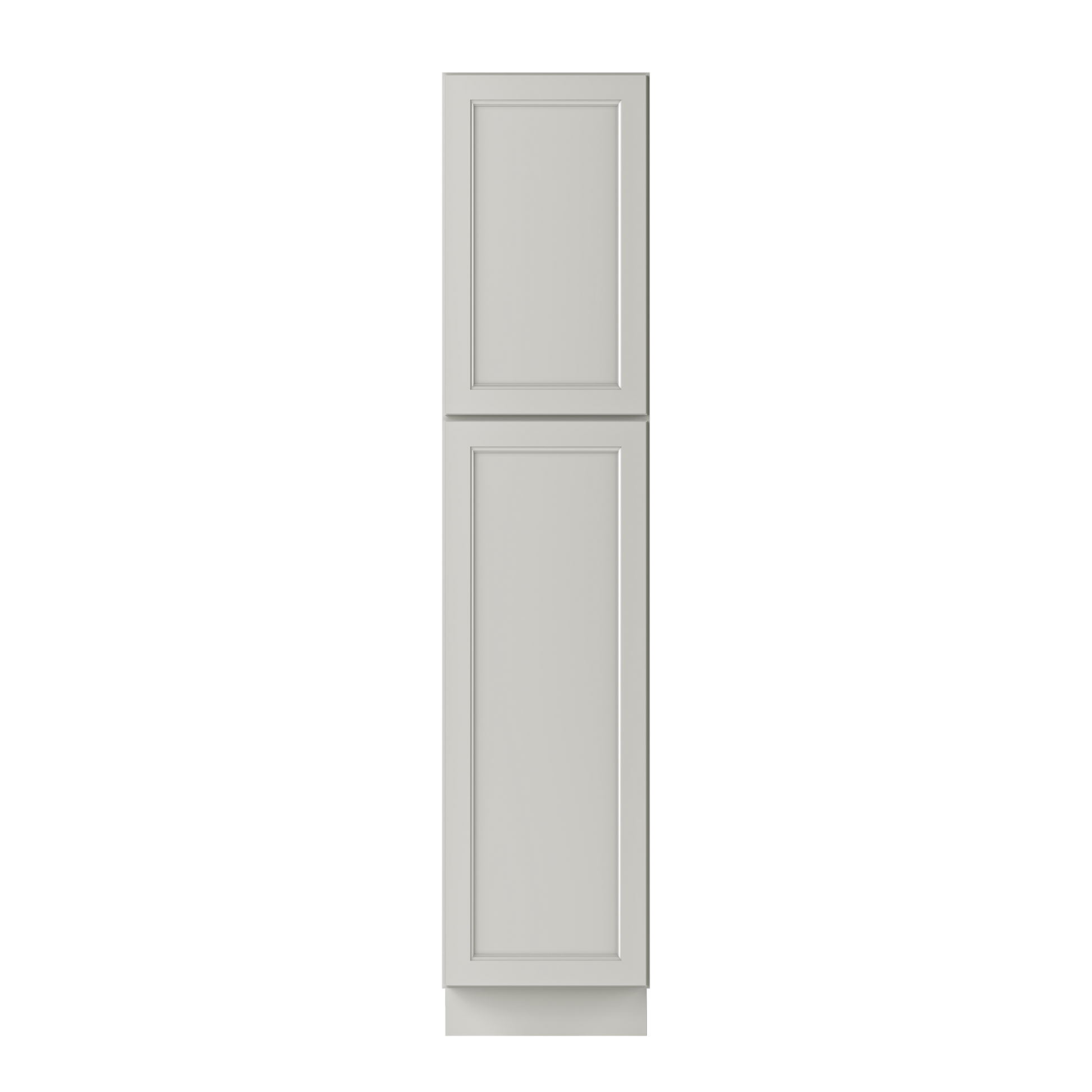 Utility Kitchen Cabinet U1884 Milan Pearl 18 in. width 84 in. height 24 in. depth - Kitchen Cabinets