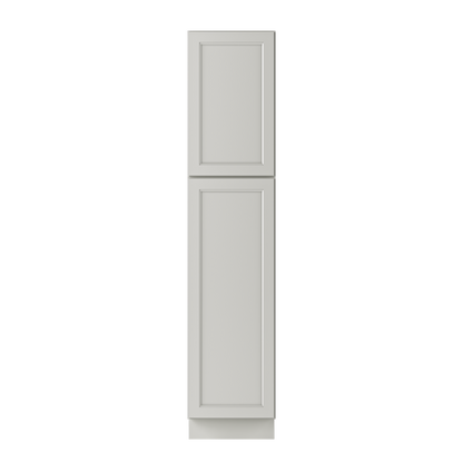 Utility Kitchen Cabinet U1884 Milan Pearl 18 in. width 84 in. height 24 in. depth - Kitchen Cabinets