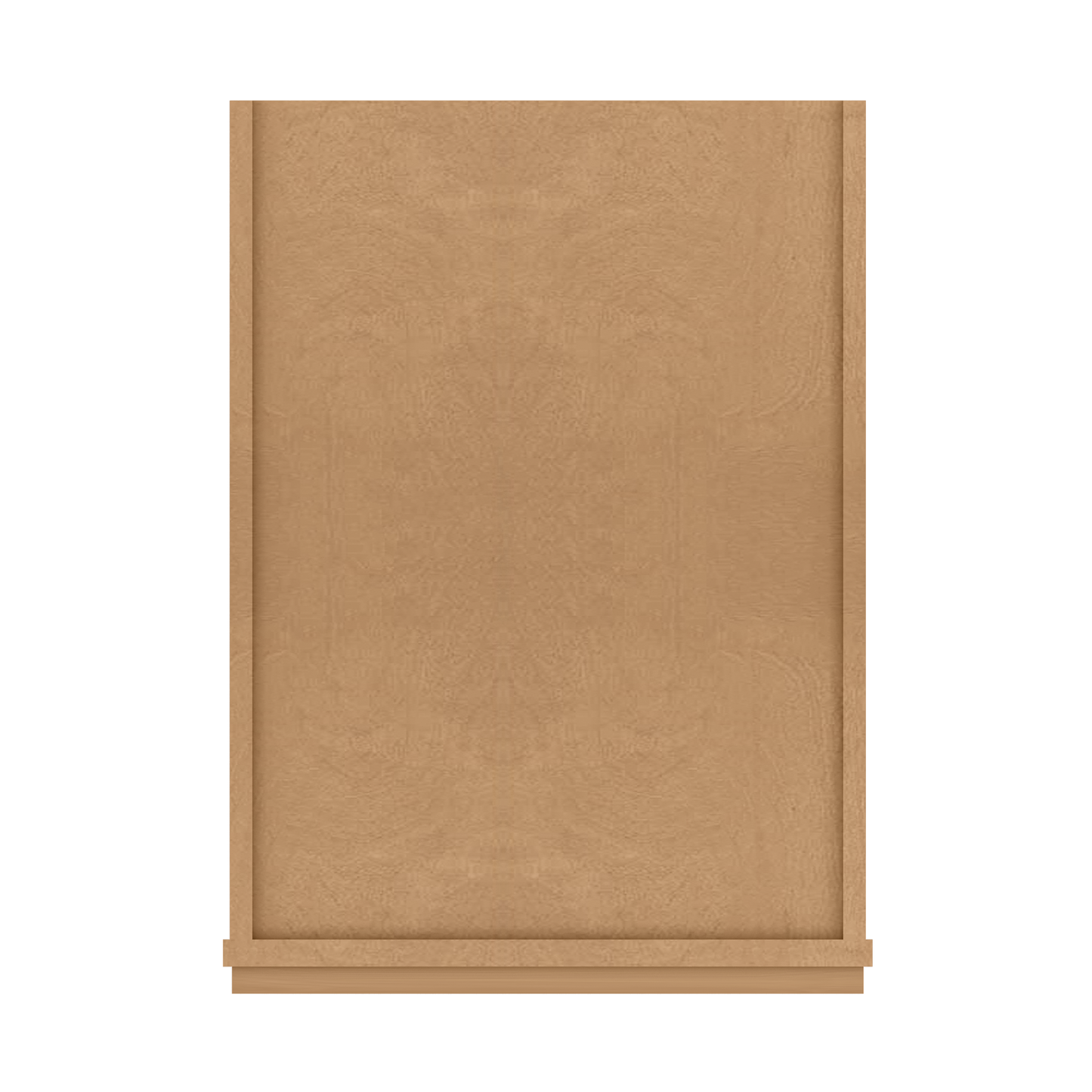 Utility Kitchen Cabinet U1884 Shaker Toffee LessCare 18 in. width 84 in. height 24 in. depth - Kitchen Cabinets
