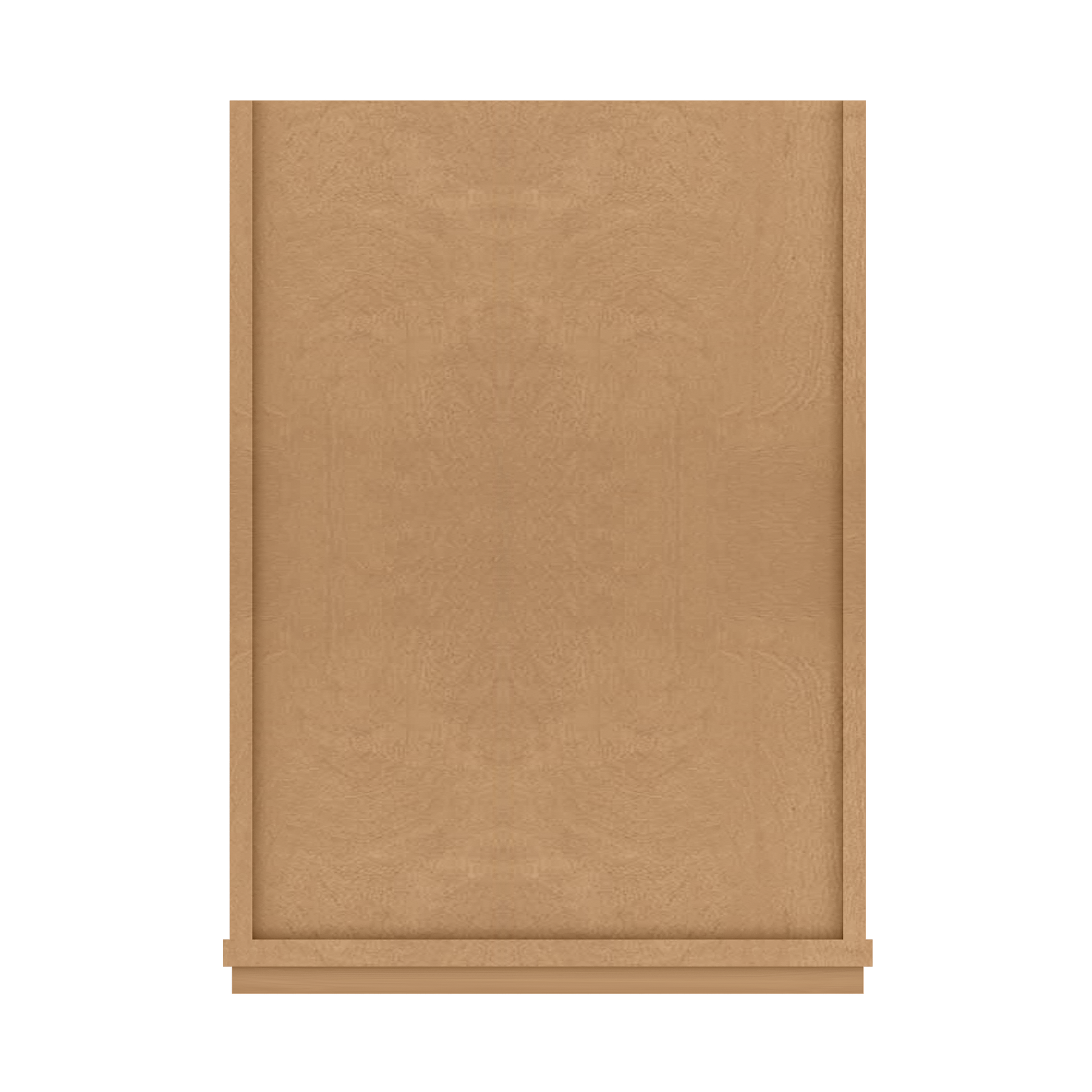 Utility Kitchen Cabinet U1884 Shaker Toffee LessCare 18 in. width 84 in. height 24 in. depth - Kitchen Cabinets