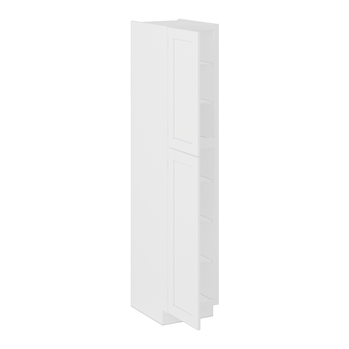 Utility Kitchen Cabinet U1890 Alpina White LessCare 18 in. width 90 in. height 24 in. depth - Kitchen Cabinets