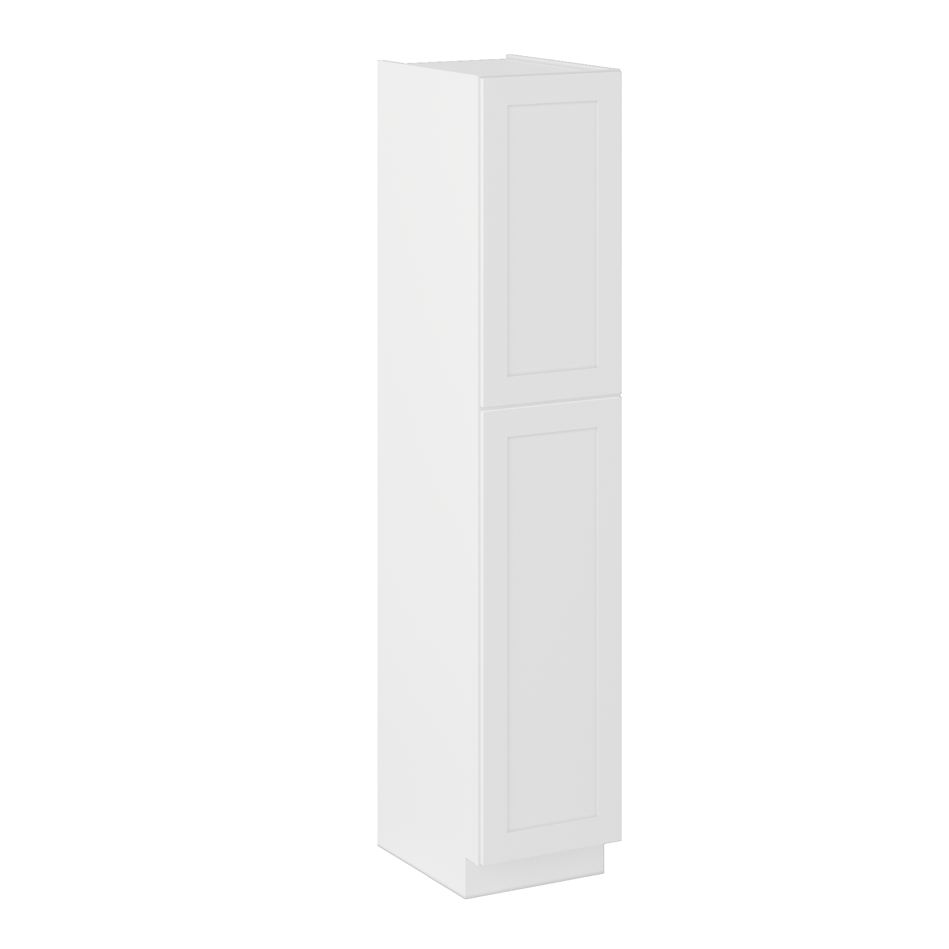 Utility Kitchen Cabinet U1890 Alpina White LessCare 18 in. width 90 in. height 24 in. depth - Kitchen Cabinets