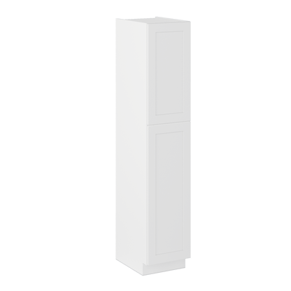 Utility Kitchen Cabinet U1890 Alpina White LessCare 18 in. width 90 in. height 24 in. depth - Kitchen Cabinets