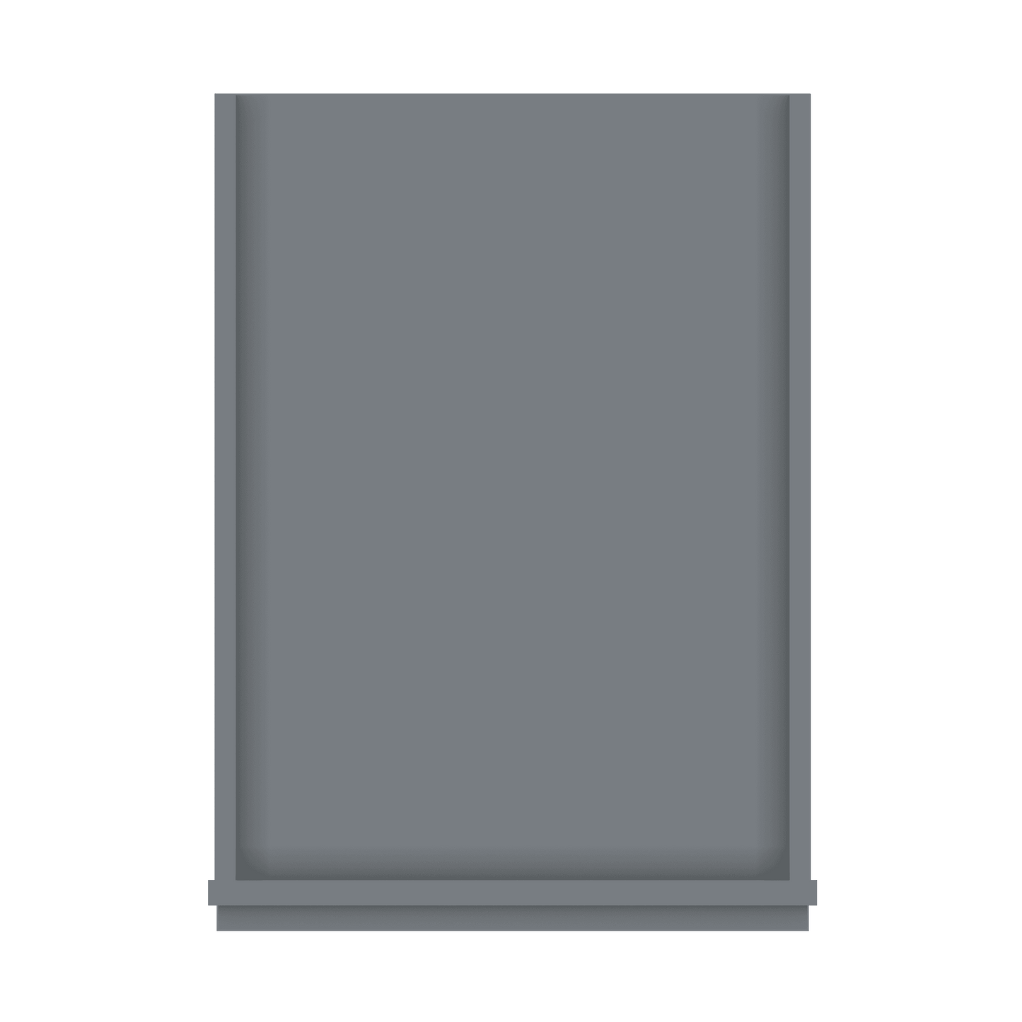 Utility Kitchen Cabinet U1890 Colonial Gray LessCare 18 in. width 90 in. height 24 in. depth - Kitchen Cabinets